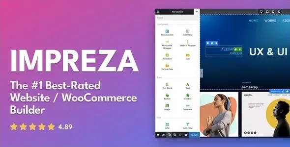 Impreza 8.39.2 – WordPress Website and WooCommerce Builder Impreza