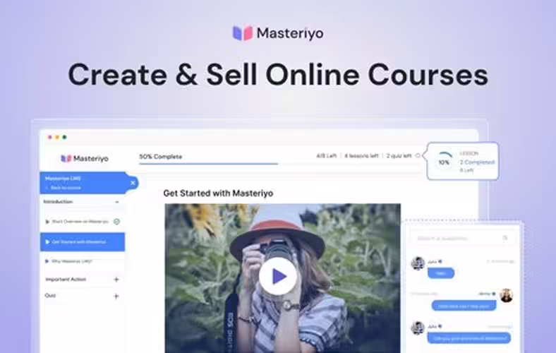 Masteriyo Pro 3.0.1 – LMS WordPress Plugin Masteriyo-Pro