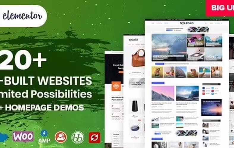 Soledad 8.6.9 – Multipurpose, Newspaper, Blog & WooCommerce WordPress Theme Soledad Nulled Multi Concept Blog Magazine News AMP WordPress Theme