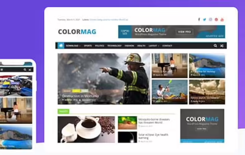 ColorMag 5.1.0 – Magazine & News Style WordPress Theme colormag-pro