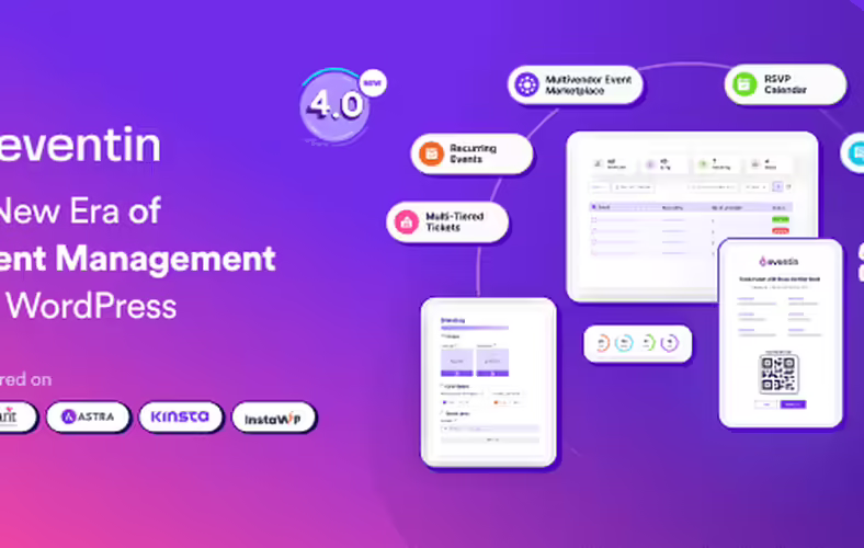 Eventin Pro 4.0.32 – WordPress Event Manager, Event Calendar and Booking Plugin eventin-pro