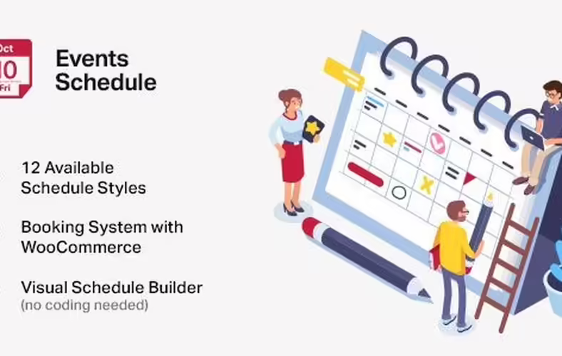 Events Schedule 2.7.2 – WordPress Events Calendar Plugin events schedule 2 5 3 wordpress events calendar plugin