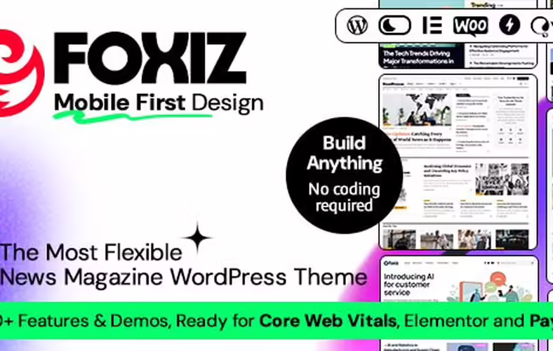 Foxiz 2.6.9 – WordPress Newspaper News and Magazine foxiz