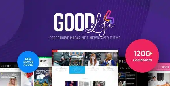 GoodLife 4.6.5 – Magazine & Newspaper WordPress Theme goodlife 4 6 5 magazine newspaper wordpress theme.jpg