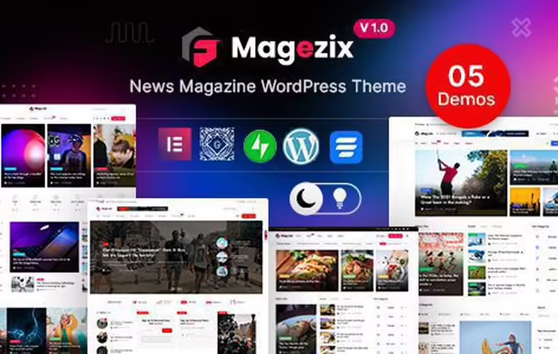 Magezix 1.0.7 – Newspaper & Magazine WordPress Theme magezix 1 0 7 newspaper magazine wordpress theme