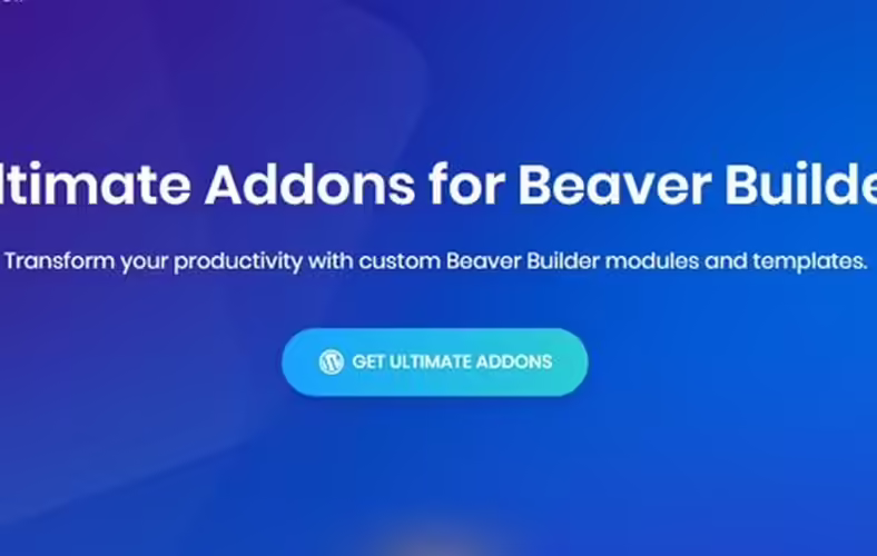 Ultimate Addons for Beaver Builder 1.36.12 – WordPress Plugin beaver-builder