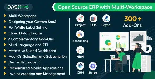 workdo dash saas 5 6 open source erp with multi workspace.jpg