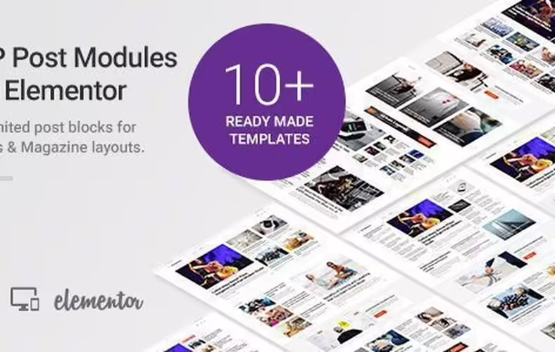 WP Post Modules for NewsPaper and Magazine Layouts (Elementor Addon) 2.2.0 wp post modules for newspaper and magazine elementor addon 2 2 0