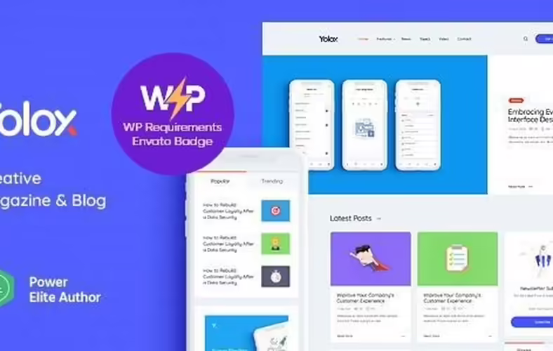 Yolox 1.0.15 – Business & Startup Blog WordPress Theme yolox