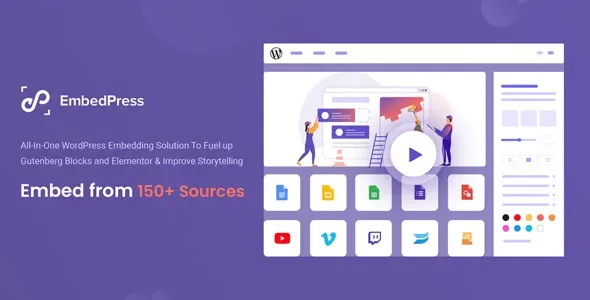 EmbedPress Pro 3.8.2 – WordPress Embed Plugin EmbedPress
