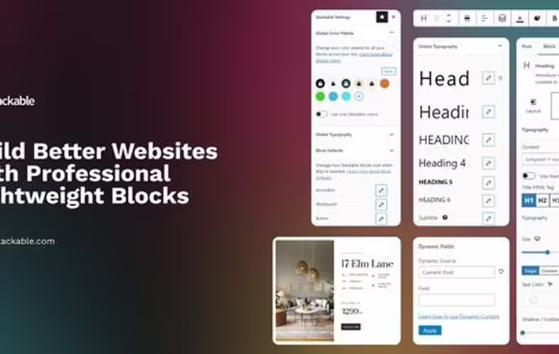 Stackable Premium 3.19.0 – Ultimate Gutenberg Blocks for WordPress Stackable Premium
