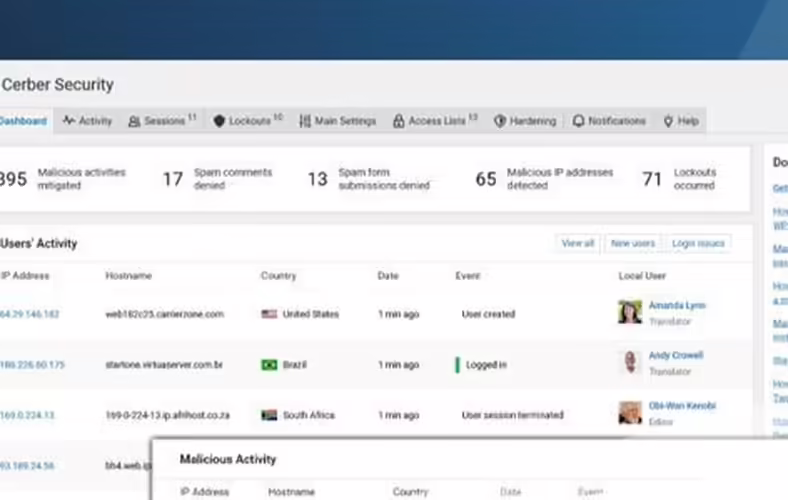 WP Cerber Security Pro 9.6.10 – WordPress Security Plugin WP Cerber Security Pro 9.5.5 WordPress Security Plugin