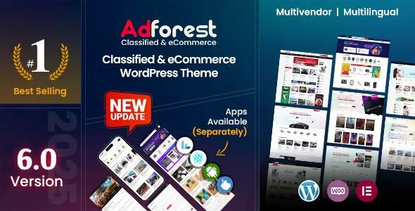 AdForest 6.0.11 – Classified Ads WordPress Theme adforest