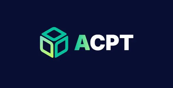 ACPT – Custom Post Types Plugin for WordPress 2.0.44 – Build next-level content architectures without breaking a sweat ACPT