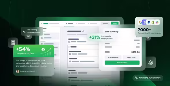 Cost Calculator Builder Pro 3.6.2 – Advanced Cost Estimation Forms for WordPress Cost Calculator Builder