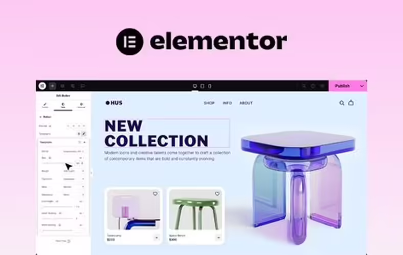 Elementor Pro 3.33.1 – Advanced WordPress Page Builder for High-End Visual Websites Elementor Pro WordPress Page Builder Plugin