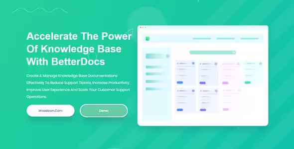 BetterDocs Pro 3.6.8 – Advanced Documentation & Knowledge Base Solution for WordPress BetterDocs Pro