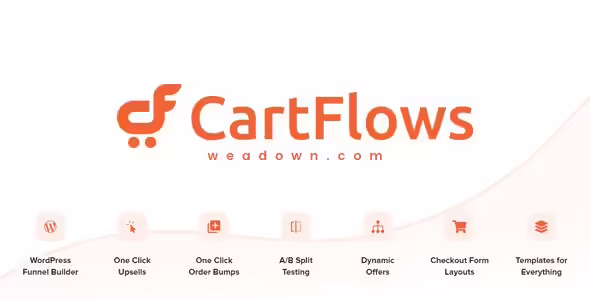 CartFlows Pro 2.1.8 – High-Converting Sales Funnel Builder for WordPress & WooCommerce CartFlows Pro
