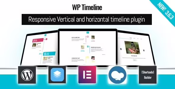 WP Timeline 3.7.2 – Vertical & Horizontal Timeline Builder for WordPress WP Timeline